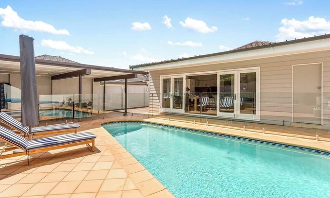 Russell Lea House | Bay Run Bungalow A Modern Heritage Pool Haven