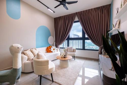 Taman Pertama Apartment | Bea Bea's Kidz Dreamland Mini Horse 4br 11pax MRT