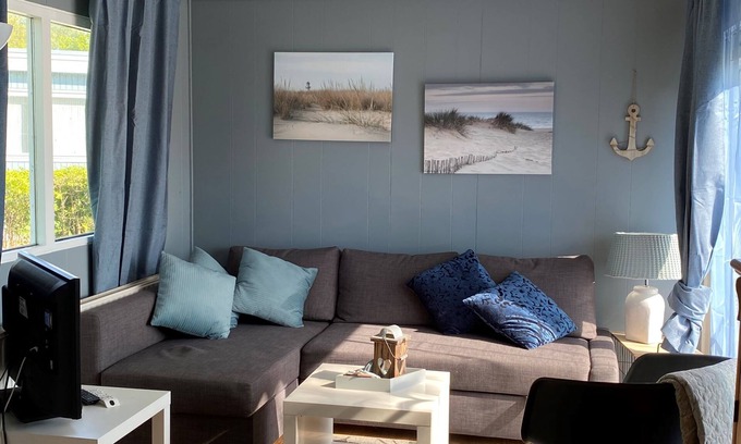 Andijk Apartment | Beach Chalet am Wasser Nr. 169, 2 Schlafräume, max. 4 Personen