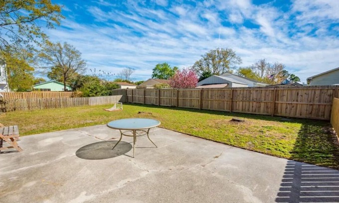 Wilmington Beach House | Beach Daze Duplex - Unit B! Fenced-in backyard! Pets Welcome! 5 Blocks to beach!