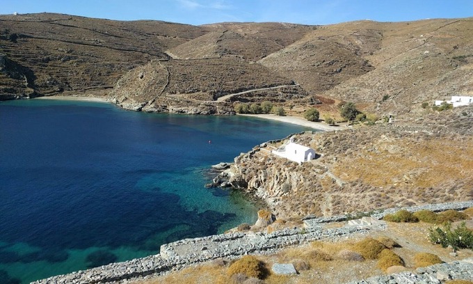 Kithnos House | Beach Front House At Potamia, Kythnos Island