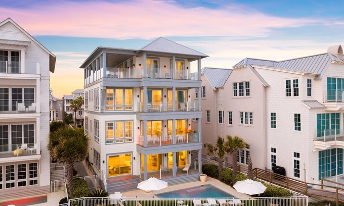 Inlet Beach House | Beach Front, Private Heated Pool, Forever Gulf Views | Summer of 42
