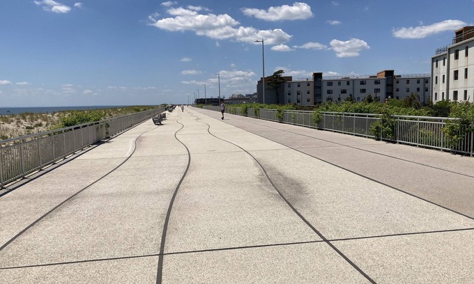 Queens Apartment | Beach Front unit with beautiful boardwalk conveniently steps away.