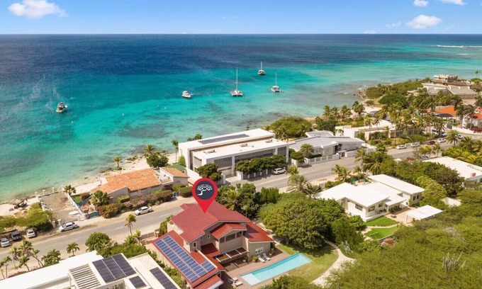 Malmok Villa | Beach Front Villa at Boca Beach House by Bocobay