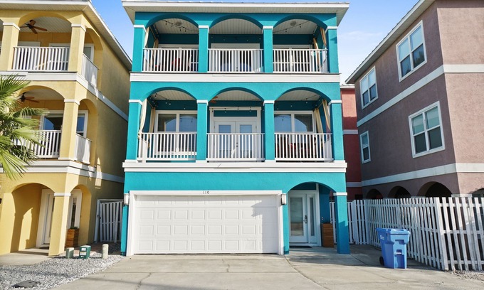 Riviera Beach House | Beach House, Gulf View, Pet Friendly, Sleeps 11, Beach, Pool and Fam Fun