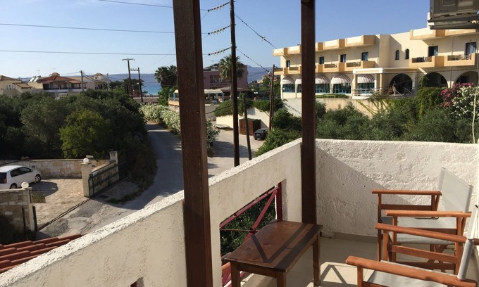 Almyrida House | Beach house with sea view just 1min walk from blue flag beach