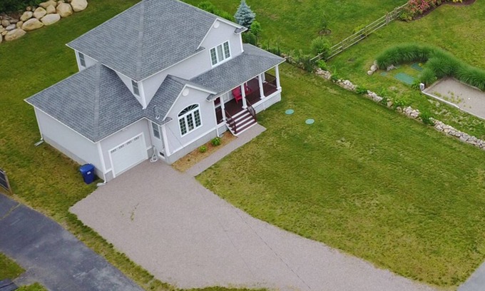 Charlestown House | Beach house with water views, private beach parking, Kayaks bikes & much more!