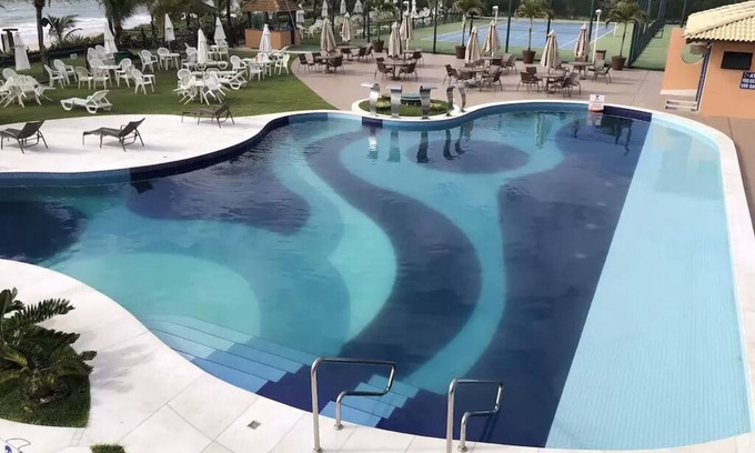 Centro Apartment | Beachfront and lots of leisure in Guarajuba. Ground floor 03 bedrooms