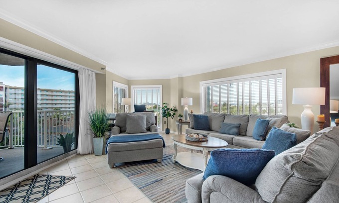 Holiday Isle Condo | 🌊Beachfront Complex-Private Beach- 2 Pools-Hot Tub-Tennis-3BR Inlet Reef 319