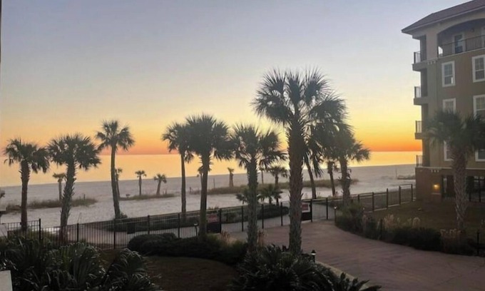 Henderson Point Condo | Beachfront Condo with Beautiful Sunset Views. Gorgeous Pool.
