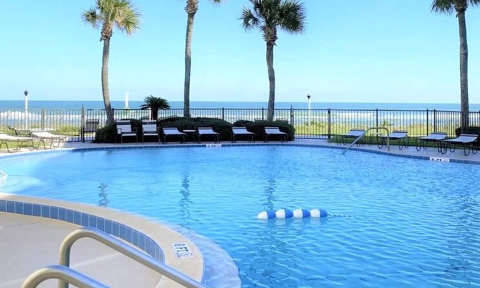 Ormond-by-the-Sea Condo | Beachfront Condo with Pool. Book today!