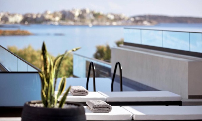 Almyros Villa | Beachfront, Daily Breakfast & Hotel-Style Comforts