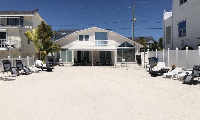 Treasure Island House | Beachfront Duplex (North unit) with unobstructed & secluded ocean views!