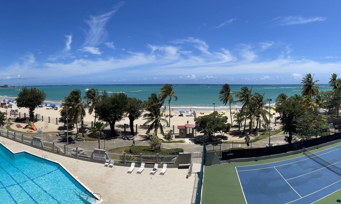 Isla Verde Condo | Beachfront Paradise! ~ Panoramic Sunset Ocean Views ~ Close To Everything