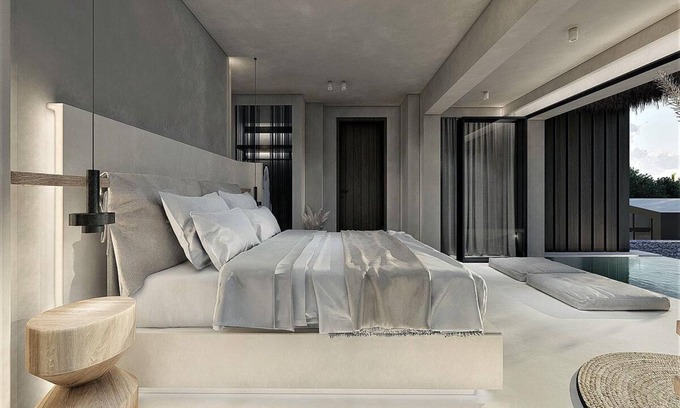 Almyros Villa | Beachfront Suite Access to the beach