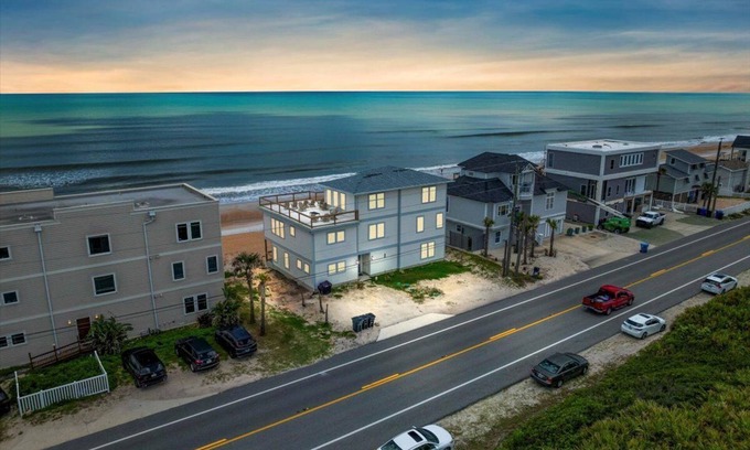 South Ponte Vedra Beach House | Beachfront with Direct Access to South Ponte Vedra Beach close to St. Augustine
