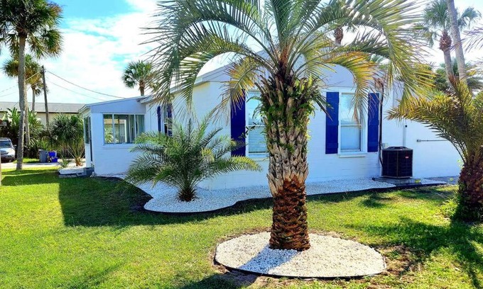 St. Augustine Beach House | Beachside home, less than 500 steps to beach, oasis yard