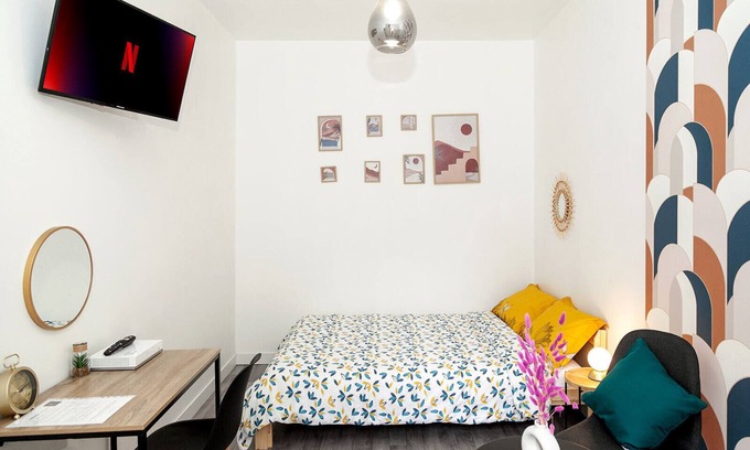 Les Gondoles Apartment | ♥️BEAU STUDIO♥️20 MIN FROM PARIS ♥️ 5 MIN FROM THE TRAIN STATION ♥️
