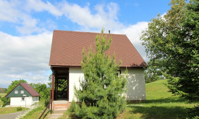 Rudnik u Vrchlabi House | Beautiful private villa for 6 guests with pool, WIFI, TV, terrace and parking