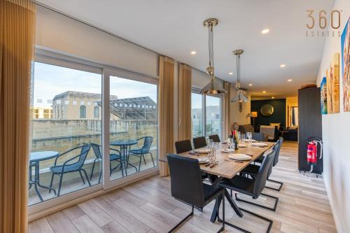 Marsaskala Apartment | Beautiful 3BR designer home with WIFI, AC and Balcony