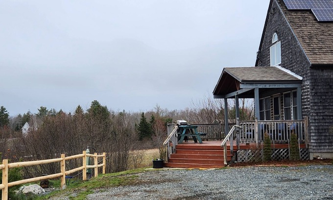 Lamoine Cottage | Beautiful and modern cape style cottage nested along the Jordan Tidal River.