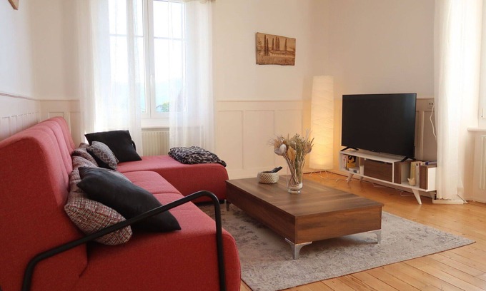 Sainte-Croix Apartment | Beautiful apartment for 6 people with WIFI, TV and panoramic view
