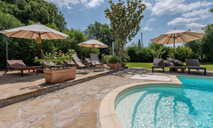 Poggi del Sasso Villa | Beautiful apartment in villa for 5 people with WIFI, A/C, pool, TV, patio and pets allowed