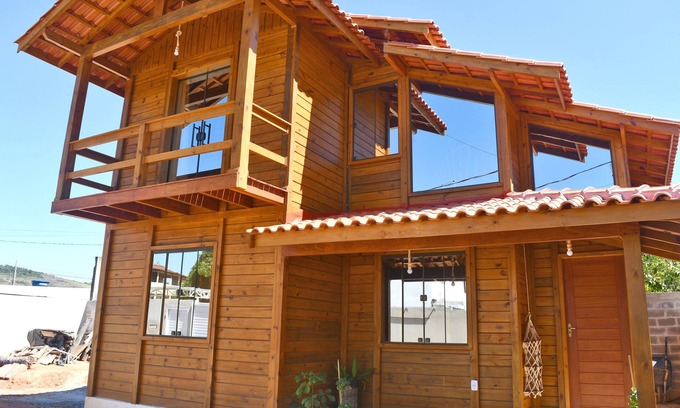 Itaipava Ski Chalet | Beautiful chalet 450 meters from the beach, high standard, pets allowed!