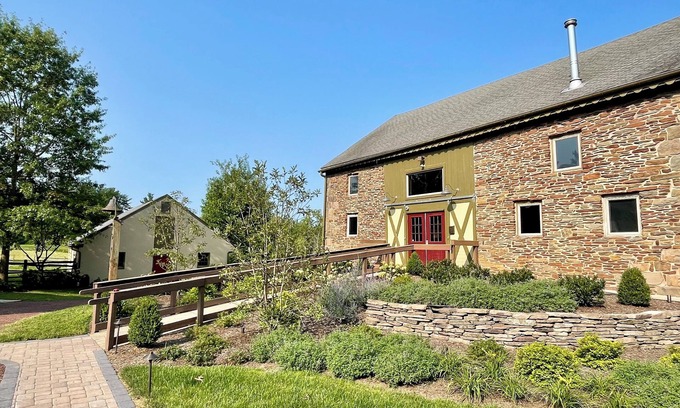 Blooming Glen House | Beautiful Converted Barn with 9 Beds and Baths on 10 Acre Farm in Bucks County