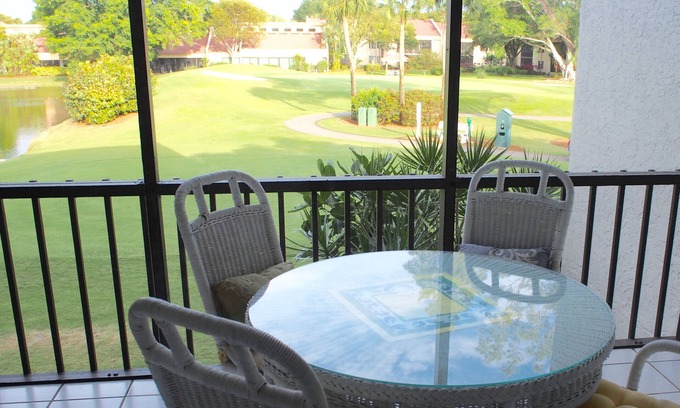 McGregor Condo | Beautiful end unit on the golf course and next to the pool