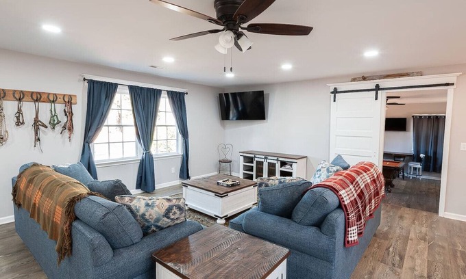 Central House | Beautiful Farmhouse on Private Acreage!