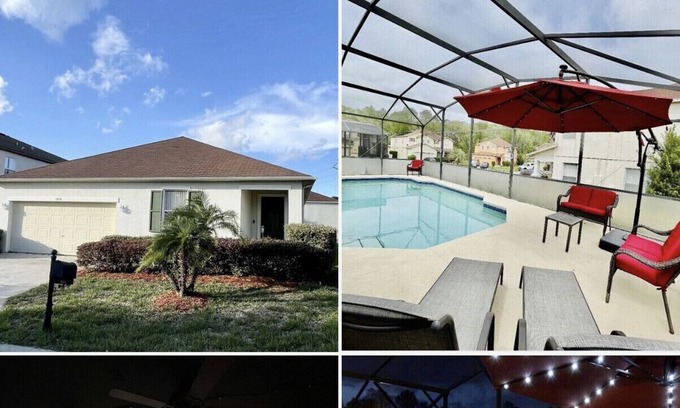 Windwood Bay House | Beautiful 🌸 house with private pool ☀️ theater room 🎬 2 living rooms 4bed 3bath