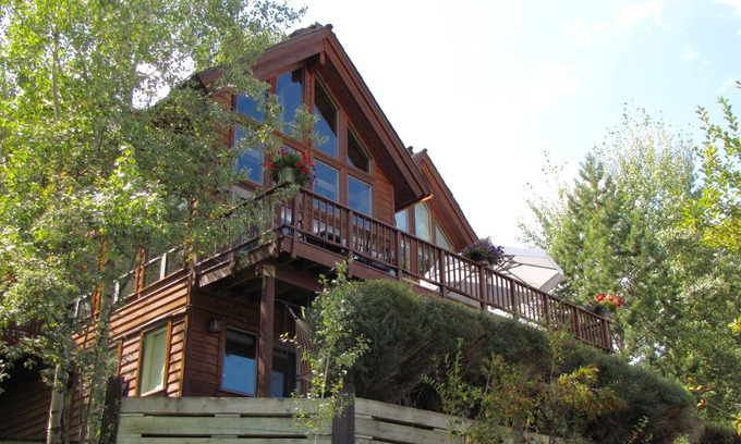 Jackson House | Beautiful In-town Home with Teton Views Next to Forest