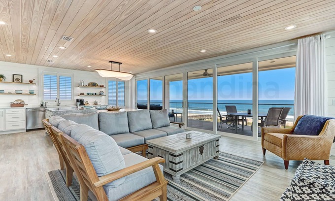 Ocean Cay House | Beautiful Oceanfront 3rd Floor Unit! Best Views on the Island. 3 bedrooms.