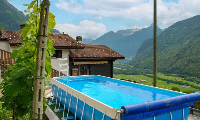 Malvaglia-dagro House | Beautiful private villa for 6 people with private pool, WIFI, TV, patio and pets allowed