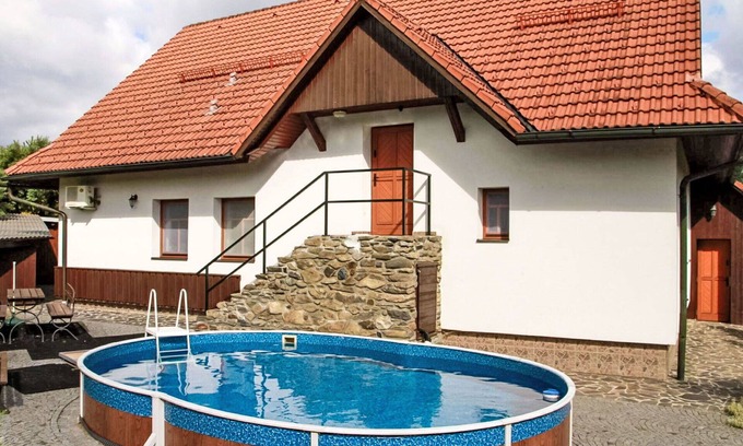 Vysocina Villa | Beautiful private villa for 16 guests with private pool, WIFI, TV and patio