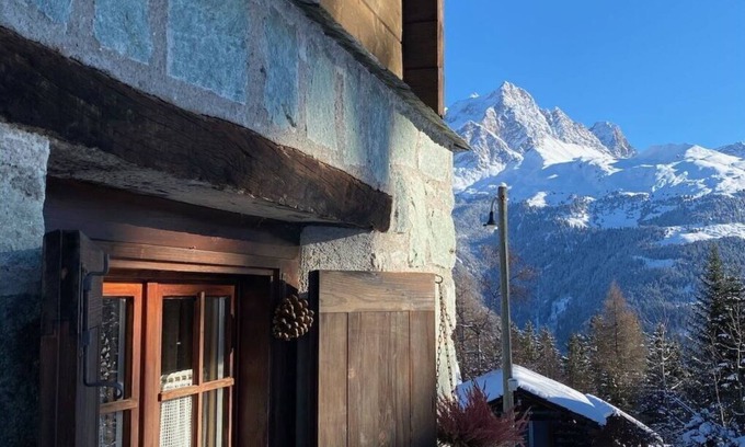 Riom-Parsonz House | Beautiful private villa for 8 people with WIFI, TV, patio and panoramic view