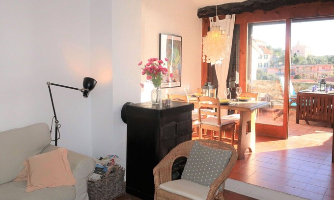 Civezza House | Beautiful private villa for 5 people with WIFI, TV, terrace and panoramic view