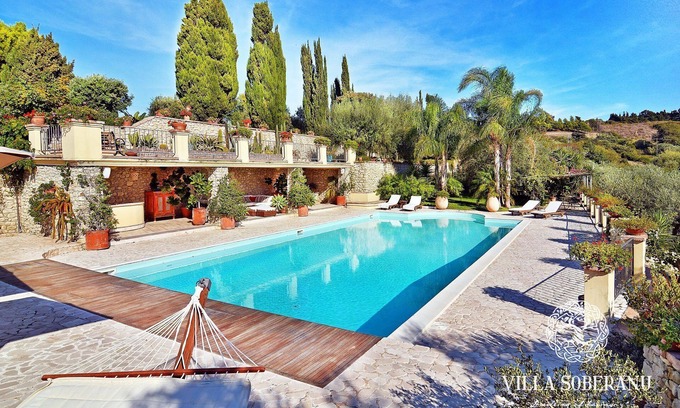 Magomadas Villa | Beautiful property surrounded by greenery with a 15x7 m swimming pool