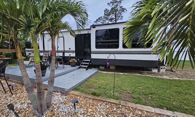Port Orange House | Beautiful RV in resort like setting.