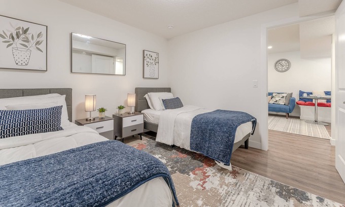 Southwest Calgary Apartment | Beautiful & tastefully furnished 2bdrm suite in Southwest by Canada Olympic Park