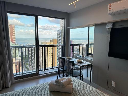 Loteamento Oceania II Apartment | Bela Hospedagem - #1701 Simple Manaira, linda vista da cidade e do mar