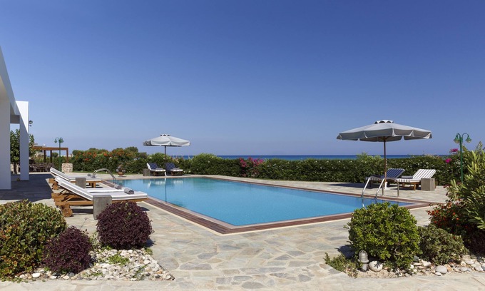 Afandou Villa | Belvedere Beachfront Villa in Rhodes - Afandou Bay