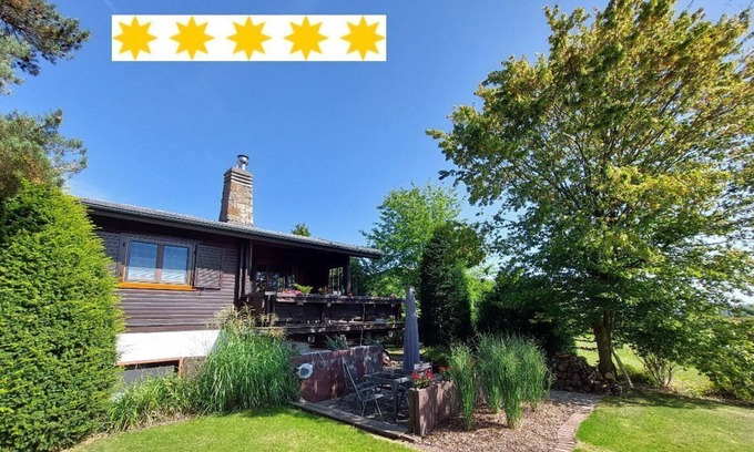Barbis Cabin | BIBERCHALET and BIBERBAU as compl. House with terrace, garden and garden sauna