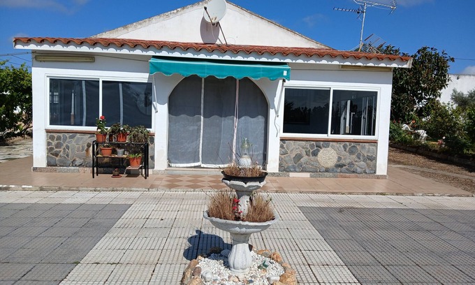 Gibraleon House | Big and confortable country house with garden in "Finca La Guindilla" with Pool