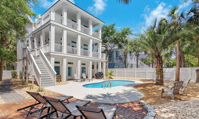 Santa Rosa Beach House | Blessed House -30A, Heated Private Pool, Complimentary Bikes, Walk to the Beach!
