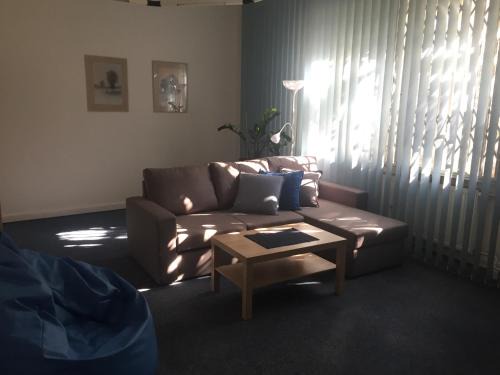 Prague 4 Apartment | Blue apartment in beautiful English style garden with atmosphere