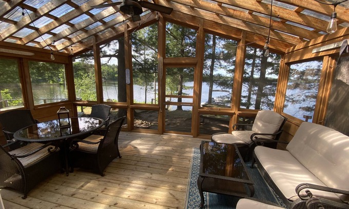 Spooner Cabin | Blueberry Point - cozy cabin on Cable Lake only 3 mi from Spooner