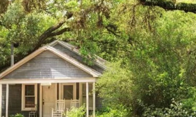 Cat Spring House | Bluebonnet Bungalow with Private Hot Tub & options to enjoy fun Exotic Animal Safari!
