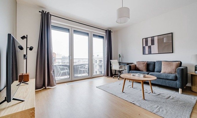 Chodov Apartment | Blueground | Chodov, New build, free parking (PRG-41)
